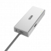 USB3.1 Type-C 鋁金屬多端口集線器
1個USB Type-A + 1個USB Type-C + HDMI + 千兆乙太網RJ-45插口
																						